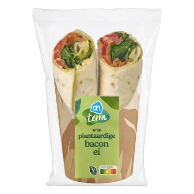 AH Terra Plantaardige wrap bacon ei