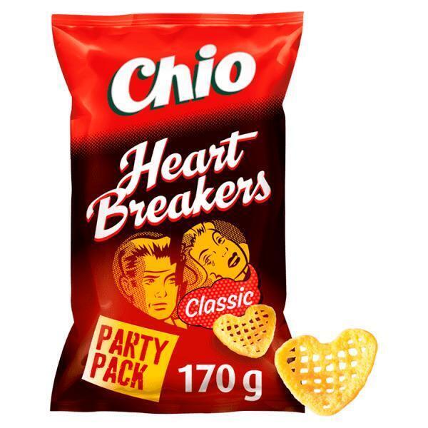 Chio Heartbreakers classic partypack (Zak, 170g)