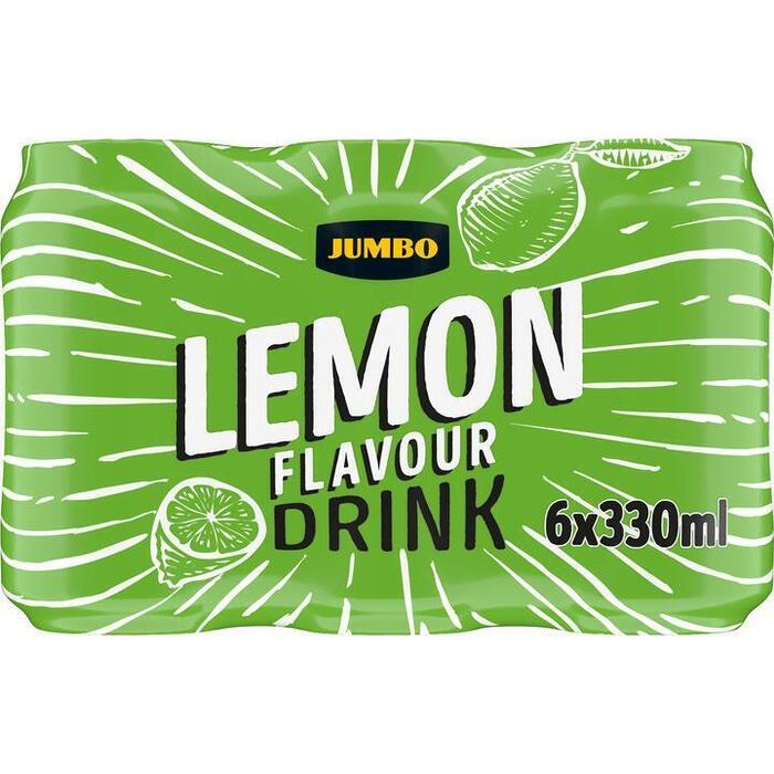 Jumbo Fresh Lemon Drink - Blik - 6 x 330ML (6 × 33cl)
