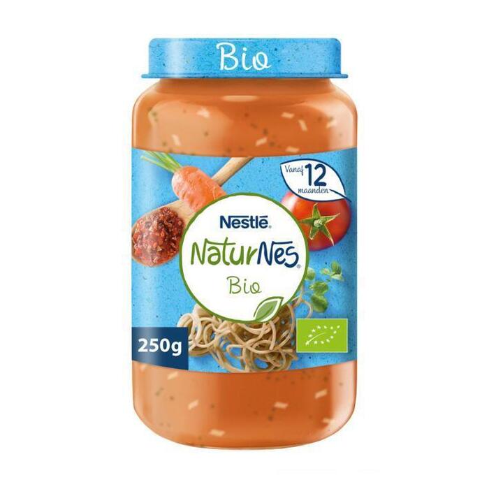 NaturNes Volkoren spagh bolognese 12m babyvoeding (250g)