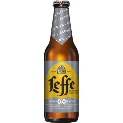 Leffe Blond 0.0% (Fles, 30cl)