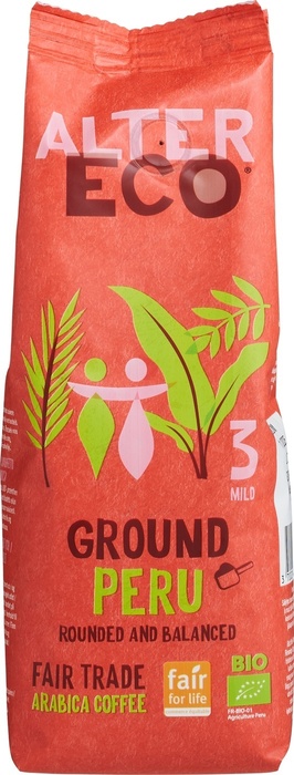 Gemalen koffie Peru (250g)