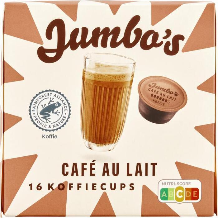 Jumbo's DG Café au Lait Dolce Gusto Koffiecups 16 Stuks (160g)