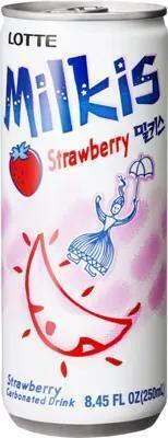 Lotte Milkis strawberry (250ml)