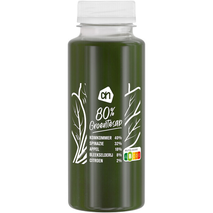 AH 80% groentesap spinazie (250ml)
