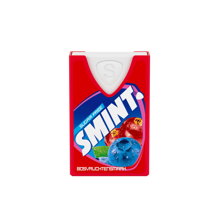Smint Bosvruchtensmaak sugarfree 2-pack (40 × 0.2g)