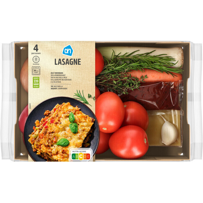 AH Italiaanse lasagne verspakket (1.2kg)