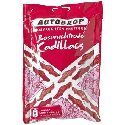 Bosvruchtrode Cadillacs (zak) (180g)