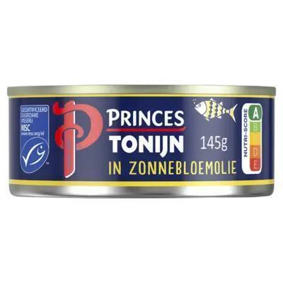 Princes Tonijnstukken in zonnebloemolie (145g)