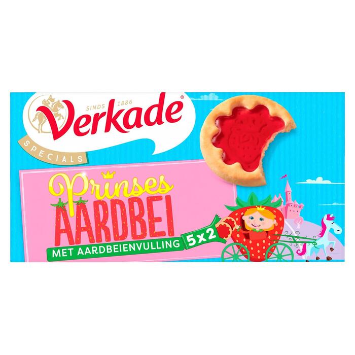Kids & co prinses aardbei (Doos, 145g)