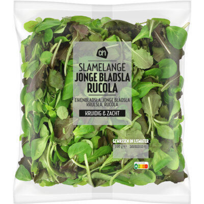 AH Jonge bladsla met rucola (100g)