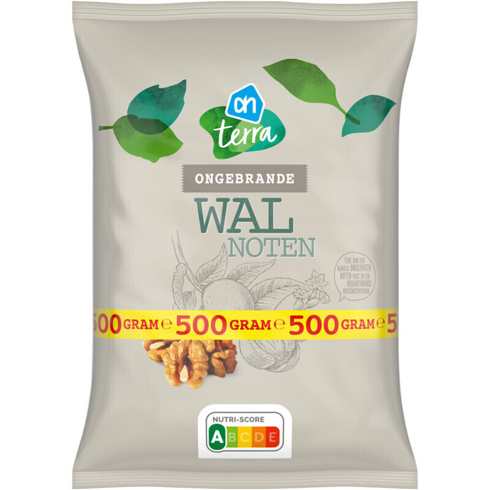 AH Terra Walnoten ongebrand (500g)