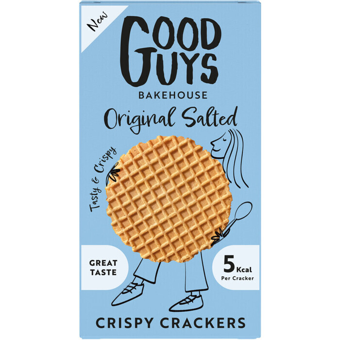 Good guys bakehouse Original salted crispy crackers (50g)