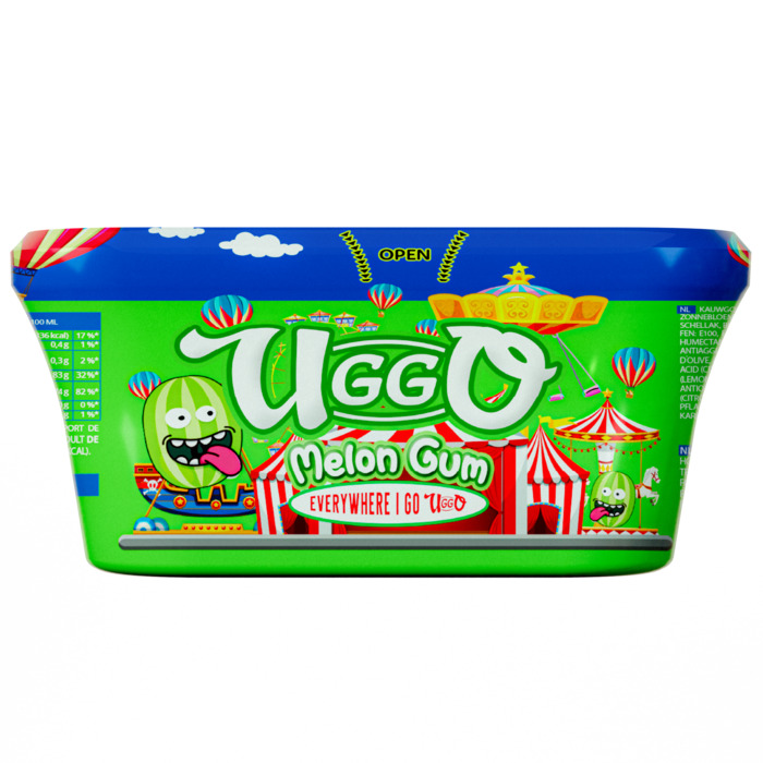 Uggo Melon Gum 180 g (180g)