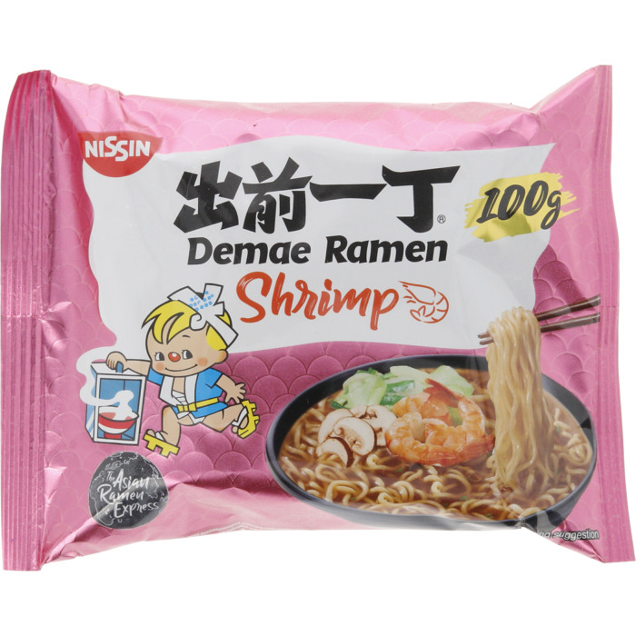 Nissin Demae ramen shrimp (100g)