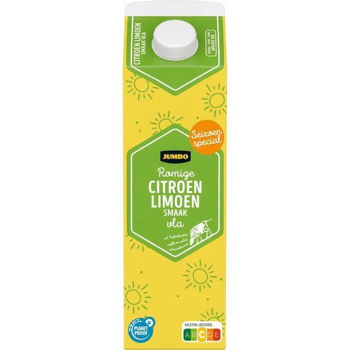 Jumbo Romige Vla Citroen Limoen Smaak 1 L (1L)