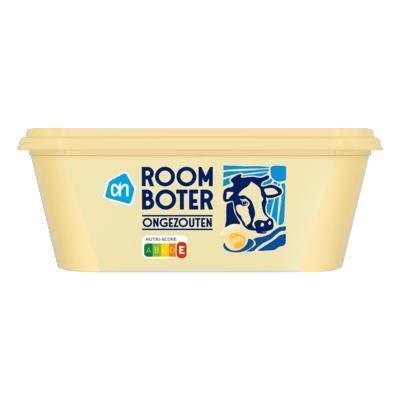 AH Roomboter ongezouten in de kuip (250g)