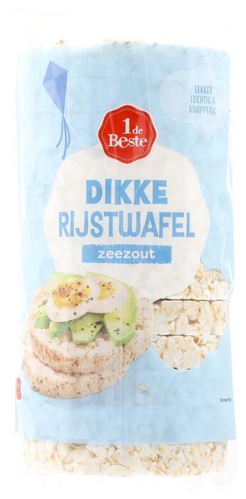 1 de Beste Rijstwafels met zeezout (120g)