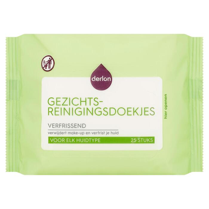 Gezichtsreinigingsdoekjes normaal (100g)