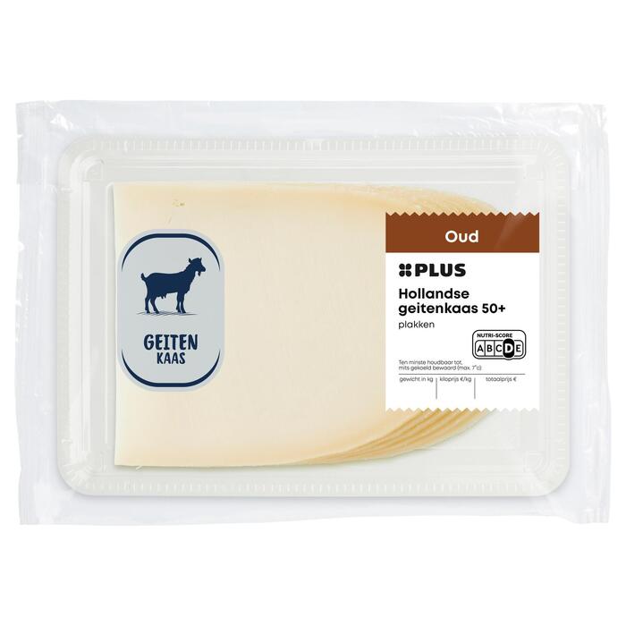 Geitenkaas amaltura oud 50+ plakken (180g)