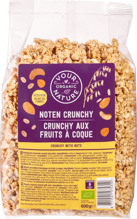 Noten crunchy muesli (600g)