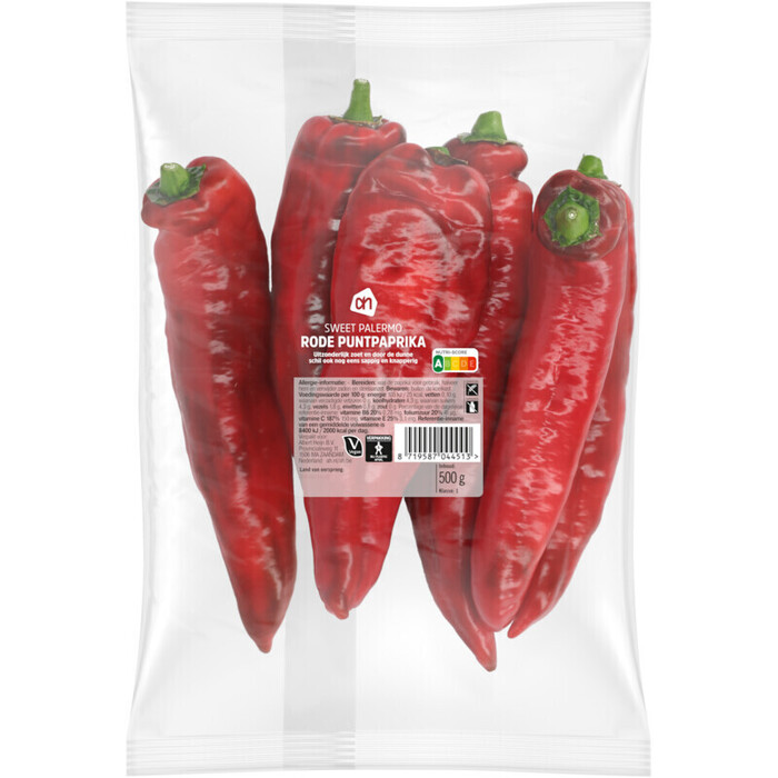 AH Sweet palermo rode puntpaprika (500g)