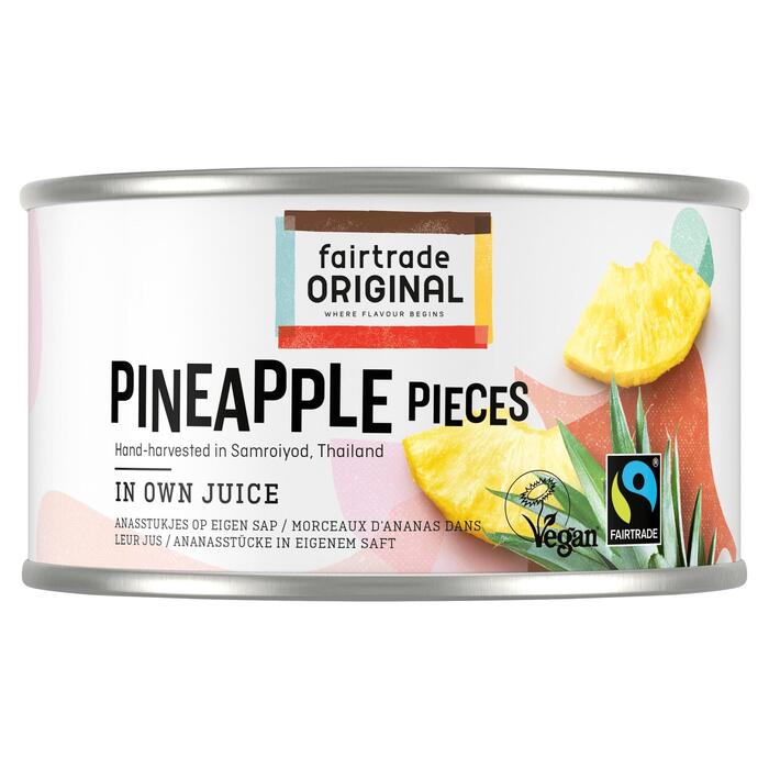 Ananas stukjes op sap (Blik, 227g)