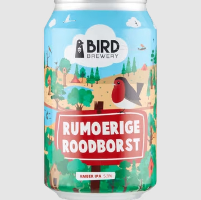 Bird Brewery Rumoerige Roodborst - Blik 330ml (33cl)