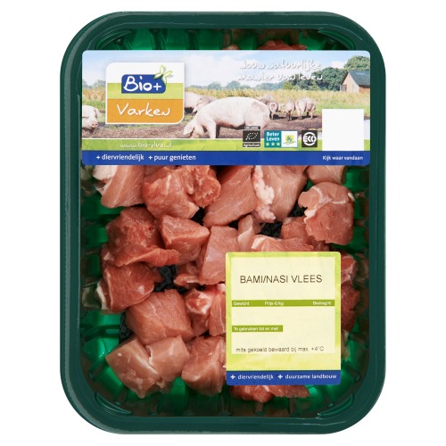 Bami-nasi vlees bio (bak, 200g)