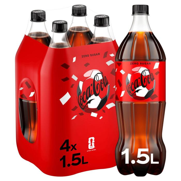 Zero sugar 4 x 1,5L (Set, 6L)