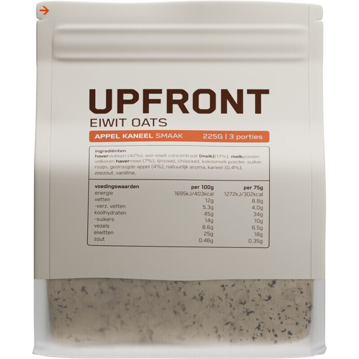 Upfront Eiwit oats appel kaneel smaak (225g)