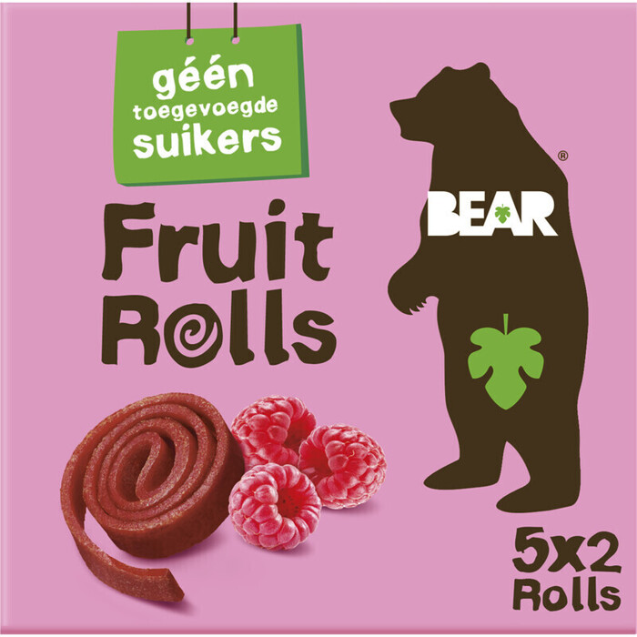 Raspberry Pure Fruit YoYos 10 Fruit Rolls (100g)