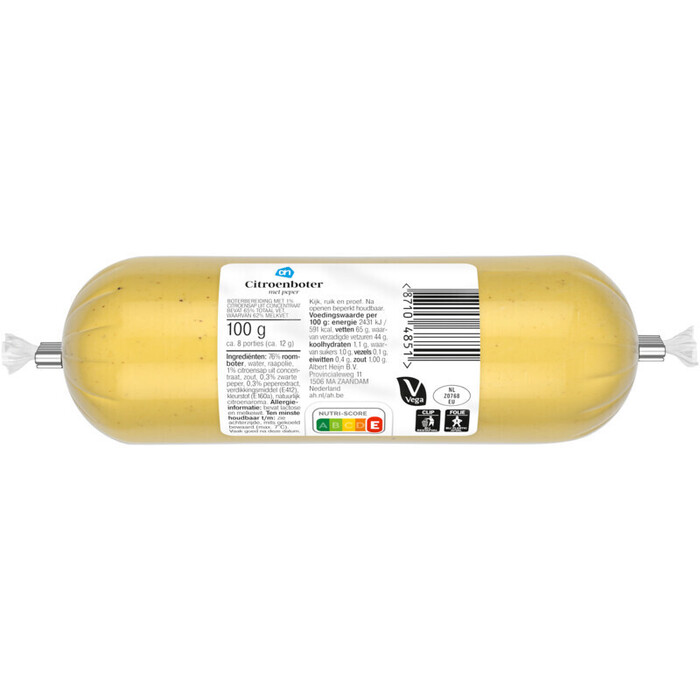 AH Citroenboter met peper (100g)