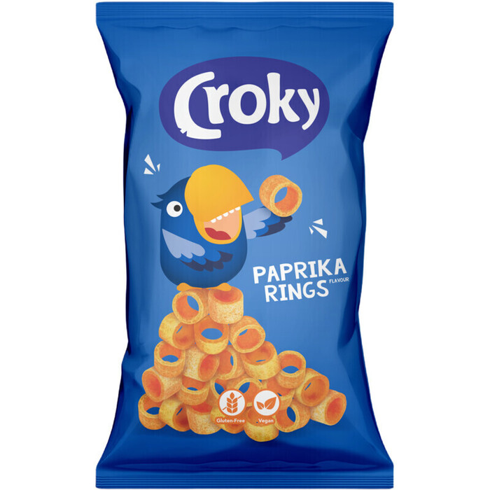 Croky Hula hoops paprika (75g)