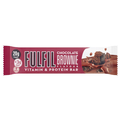 Fulfil Chocolate Brownie Flavour Vitamin & Protein Bar 55 g (55g)