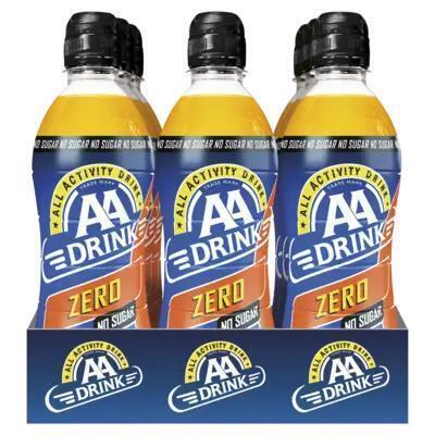 AA Drink Zero No Sugar 500 ml (12 × 0.5L)