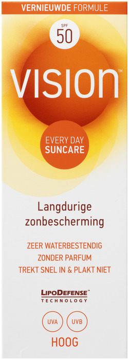 Vision Zonnebrand tube SPF50 (180ml)