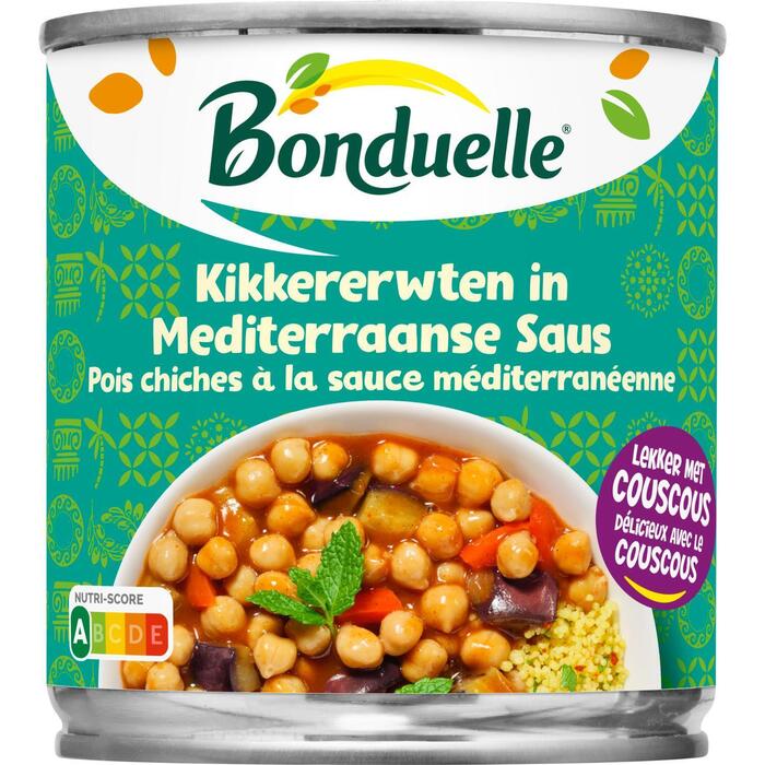 Kikkererwten in mediterraanse saus (400g)