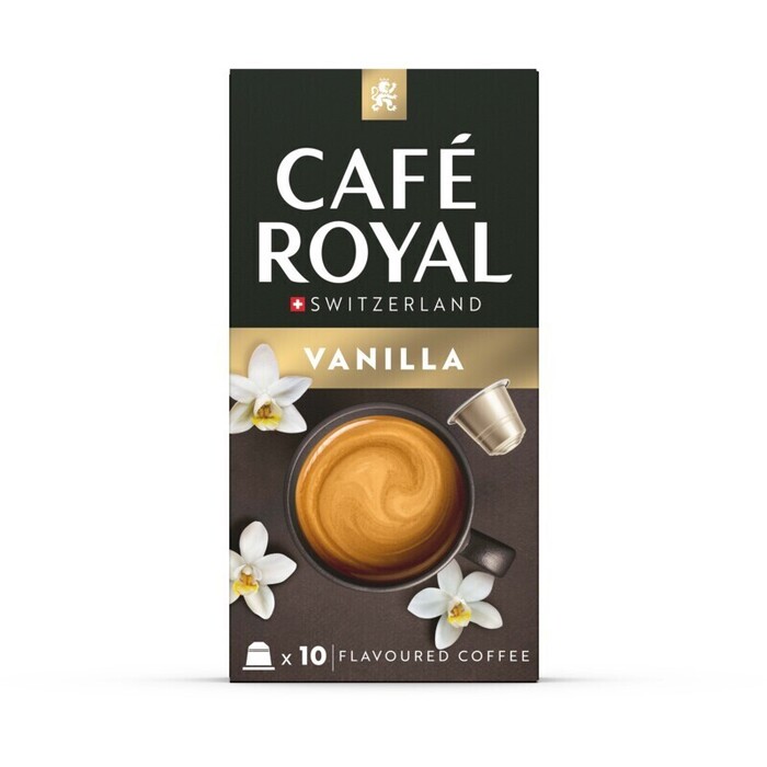 Café Royal Vanilla Flavoured Edition 10 Capsules 50 g (10 × 5g)