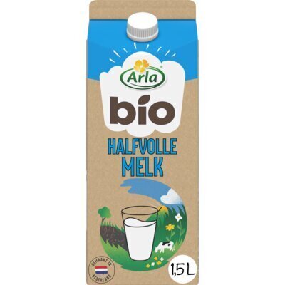 Biologische Halfvolle Melk (Pak, 1.5L)