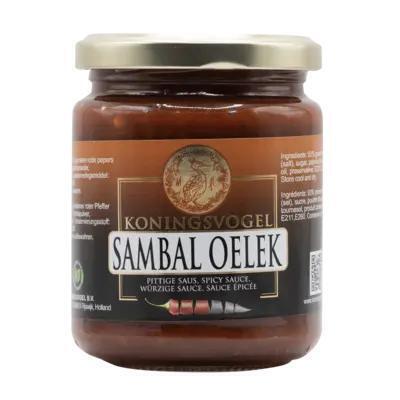 Koningsvogel Sambal oelek (270g)