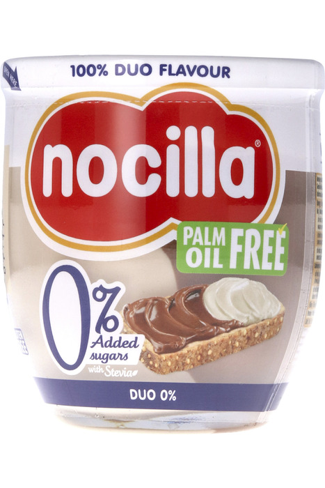Nocilla Hazelnootpasta 0% suiker duo (190g)