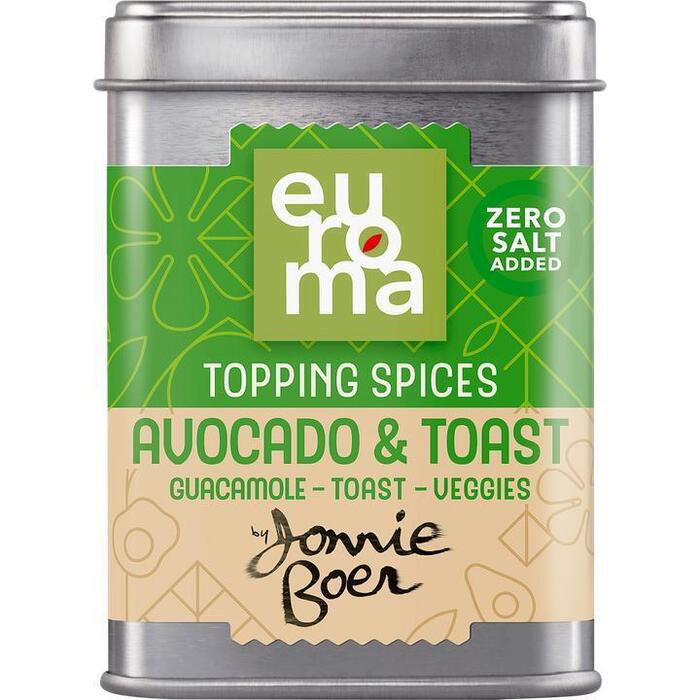 Euroma Avocado & Toast Topping by Jonnie Boer 38g (44g)