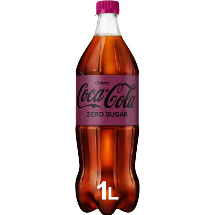 zero sugar Cherry (Fles, 1L)