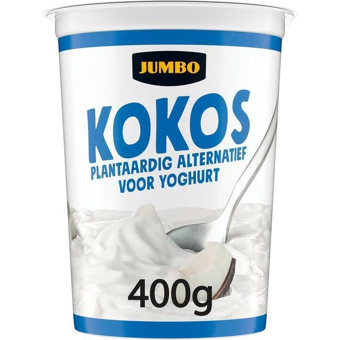 Jumbo Kokos Plantaardige Variatie op Yoghurt 400g (400g)