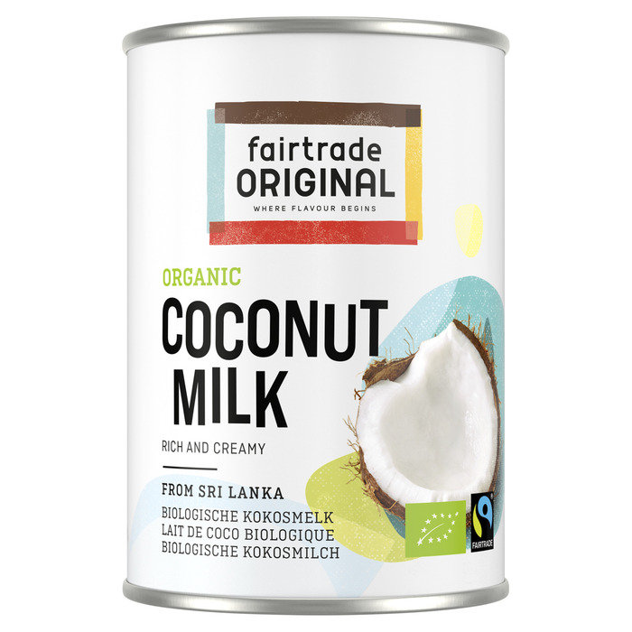 Fairtrade Original Biologische Kokosmilch 400 ml (40cl)
