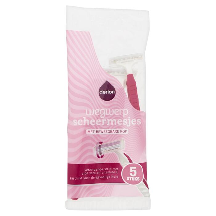 Derlon Wegwerpscheermesjes vrouw