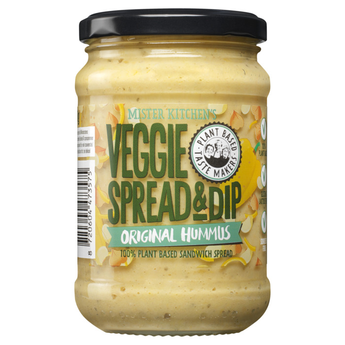 Mister kitchen's Veggie spread & dip hummus original (270g)