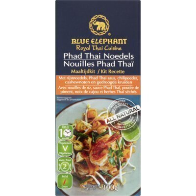 Blue Elephant Phad Thai noedels maaltijd kit (300g)
