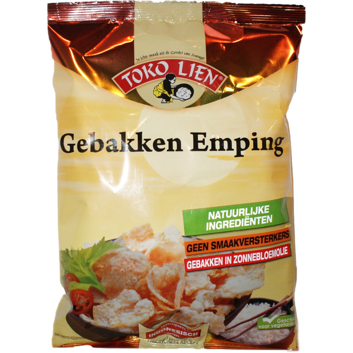 Gebakken Emping (zak, 80g)